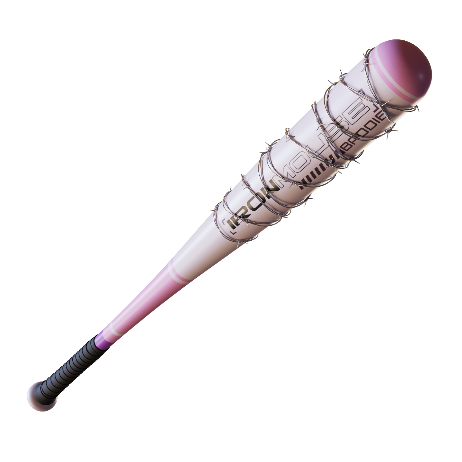 Ironmouse Anniversary Baseball Bat