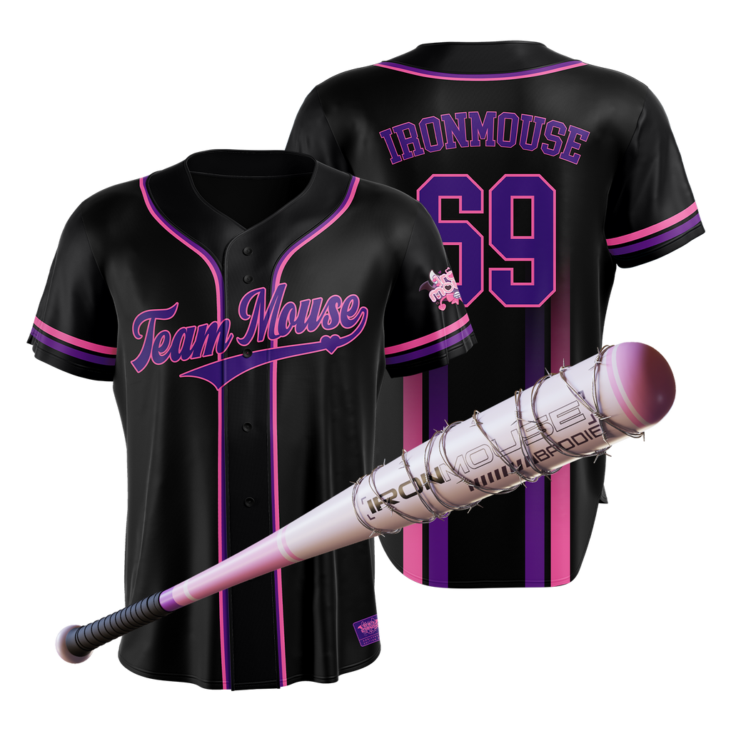 Ironmouse Anniversary Baseball Bundle