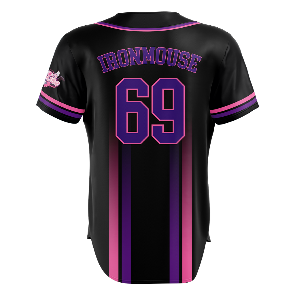 Ironmouse Anniversary Baseball Jersey