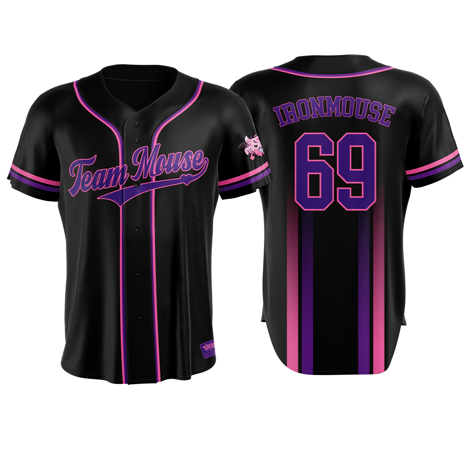 Ironmouse Anniversary Baseball Bundle
